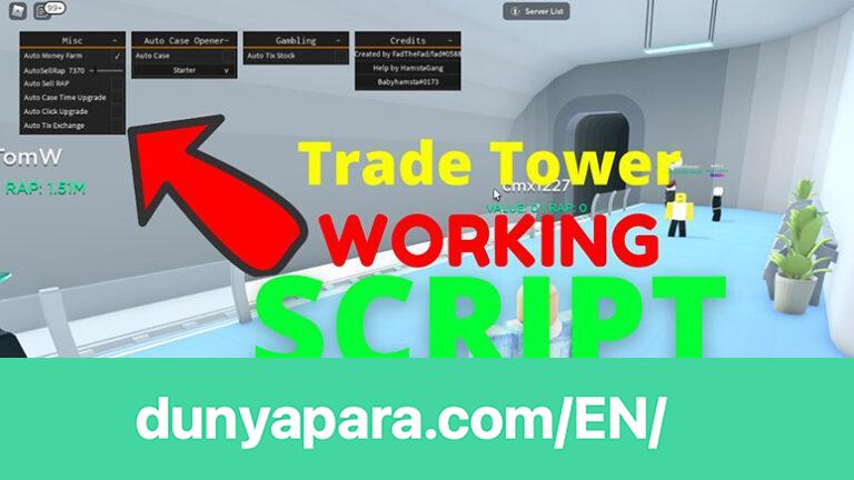 trade tower script